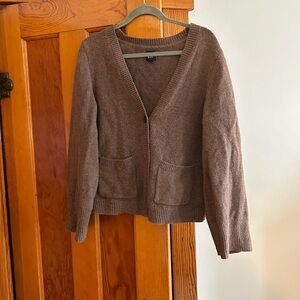GAP Brown Women's Cardigan Sweater